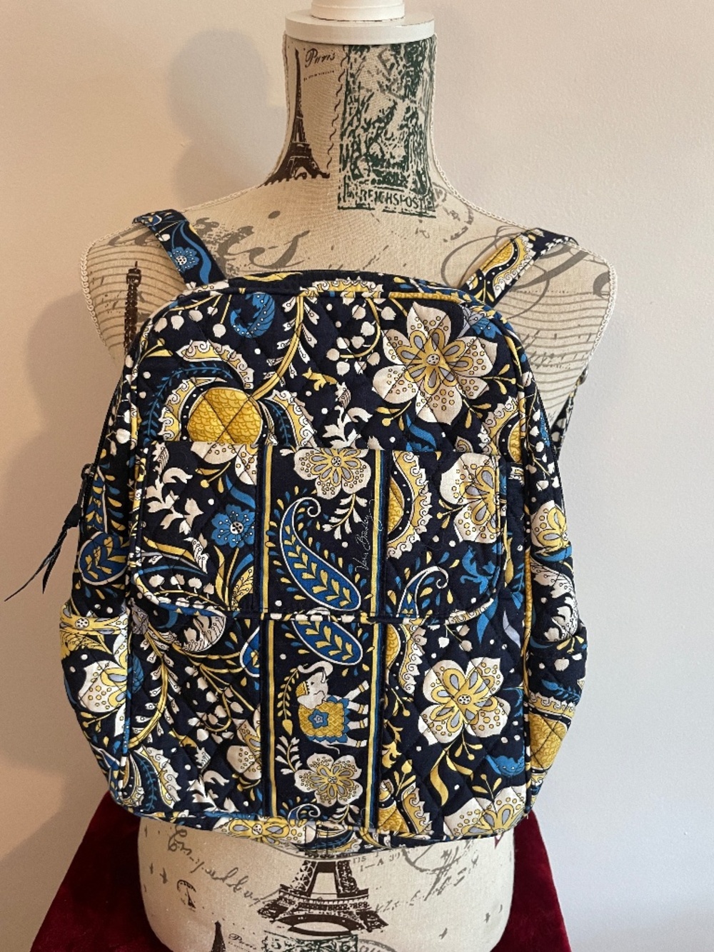 VERA BRADLEY -- Ellie Blue Backpack -- NWOT